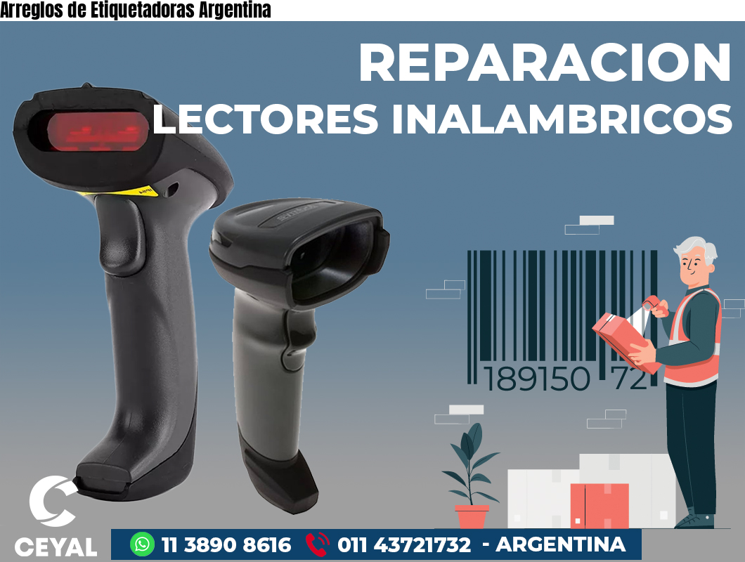 Arreglos de Etiquetadoras Argentina