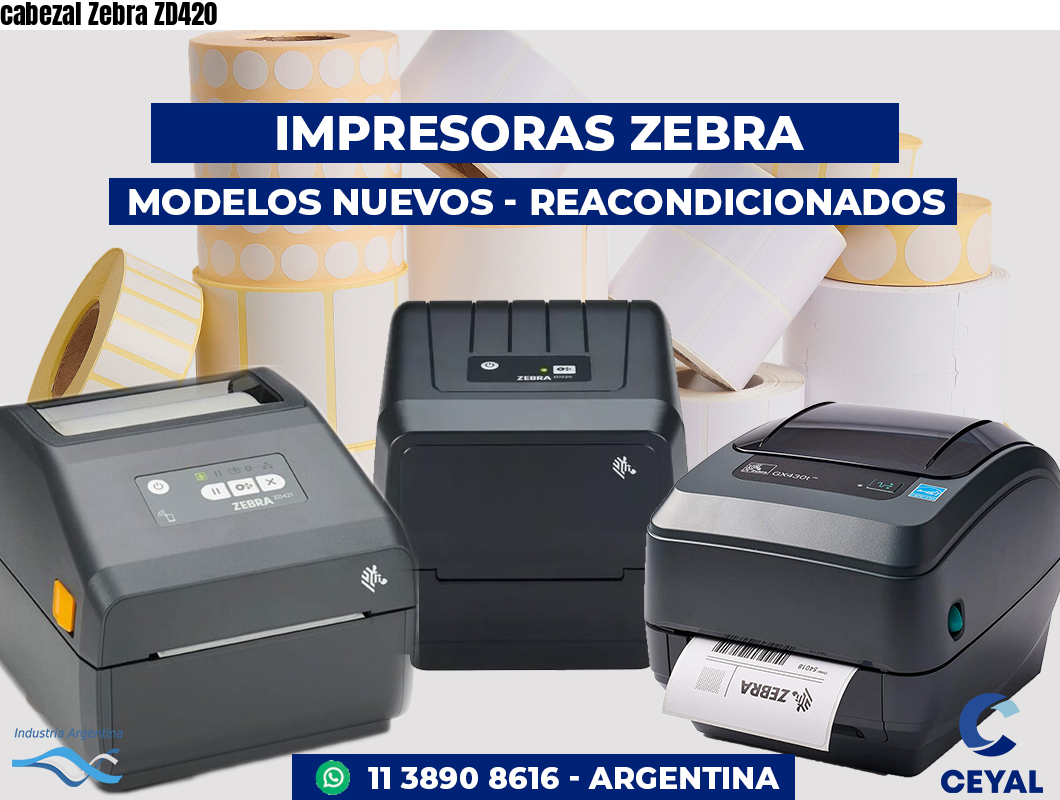 cabezal Zebra ZD420