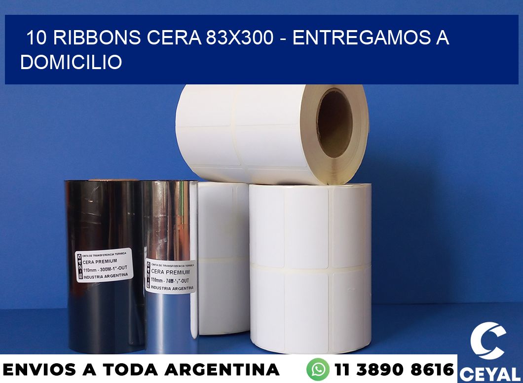 10 Ribbons cera 83×300 – entregamos a domicilio