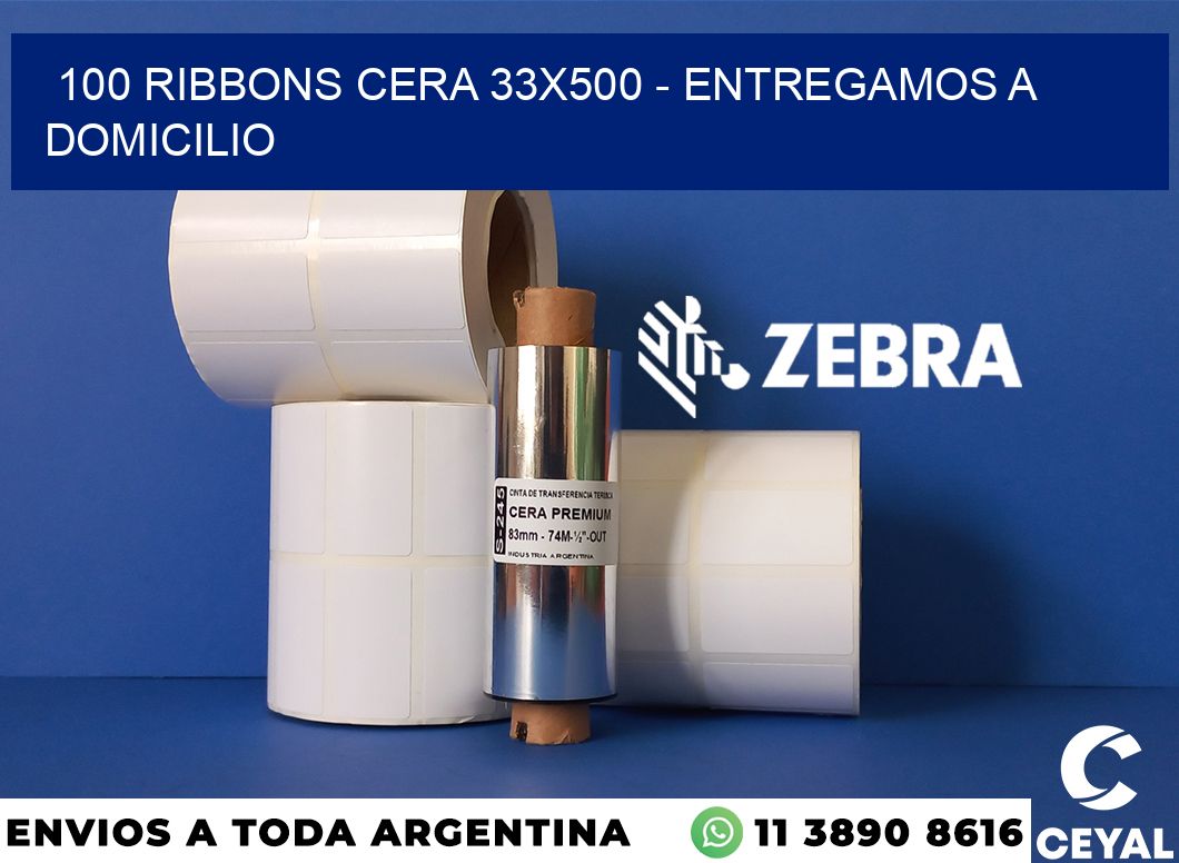 100 Ribbons cera 33x500 - entregamos a domicilio