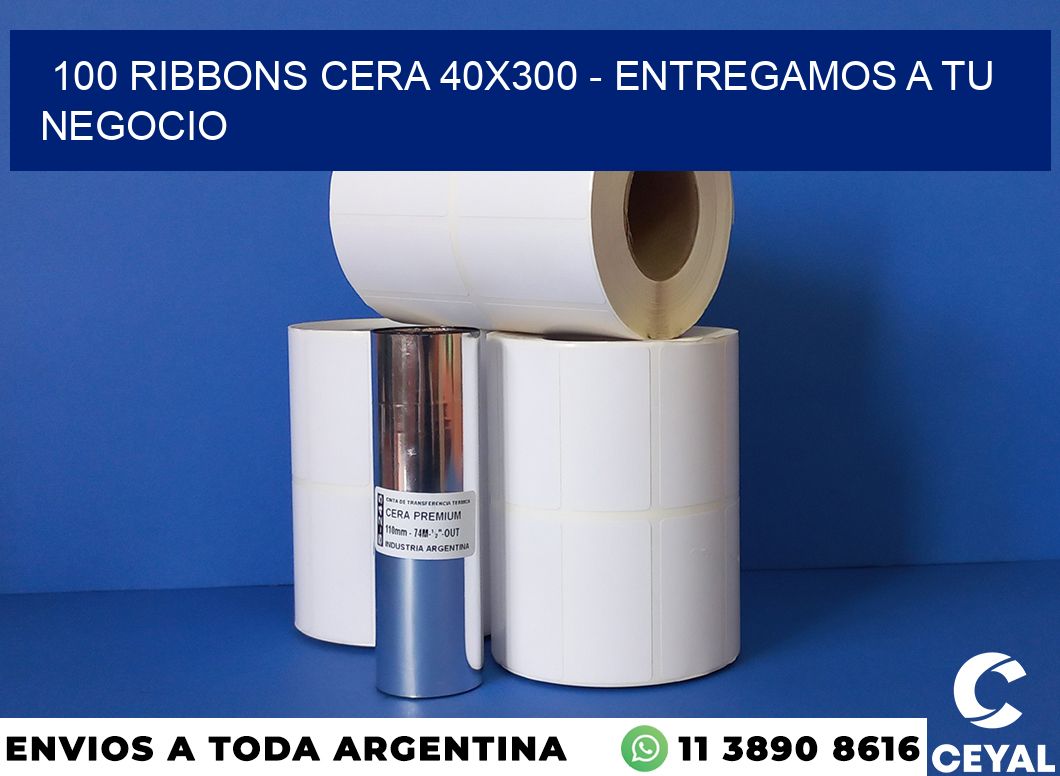 100 Ribbons cera 40×300 – entregamos a tu negocio