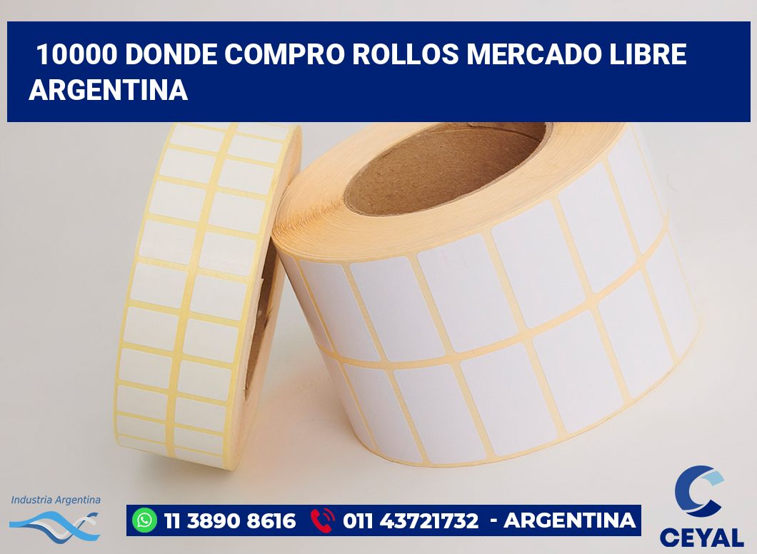 10000 Donde compro rollos mercado libre argentina