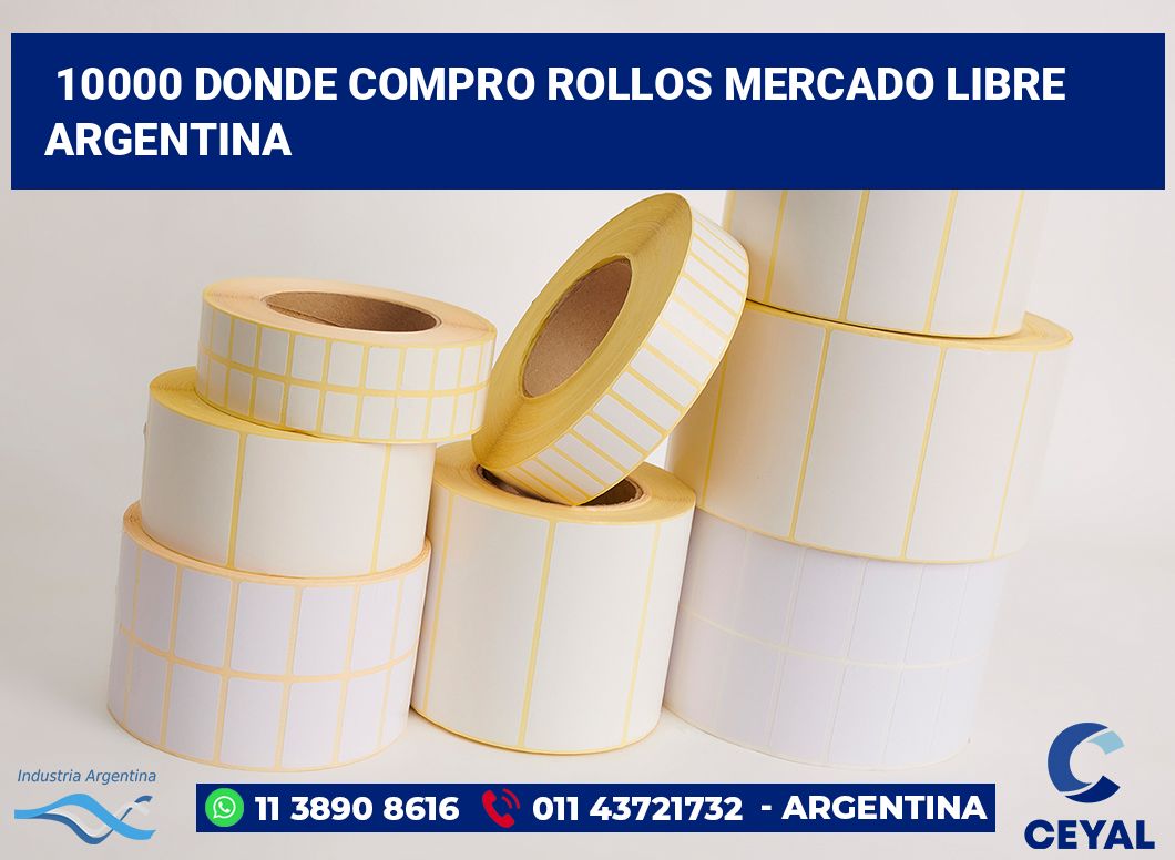 10000 Donde compro rollos mercado libre argentina