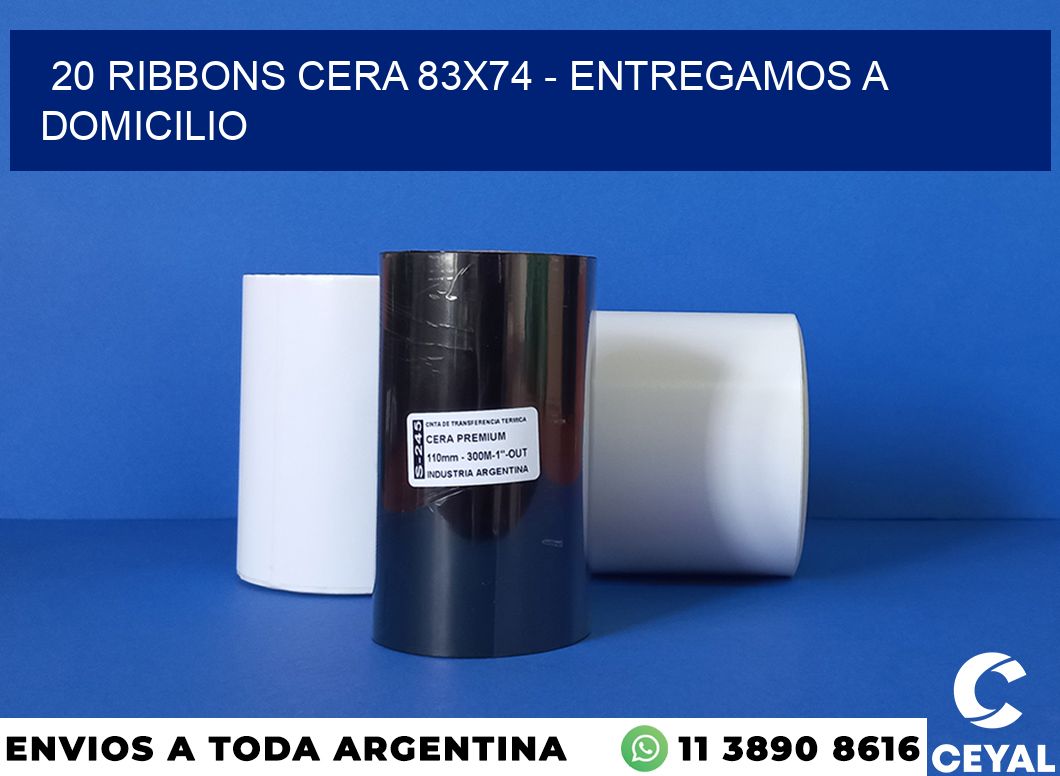 20 Ribbons cera 83×74 – entregamos a domicilio