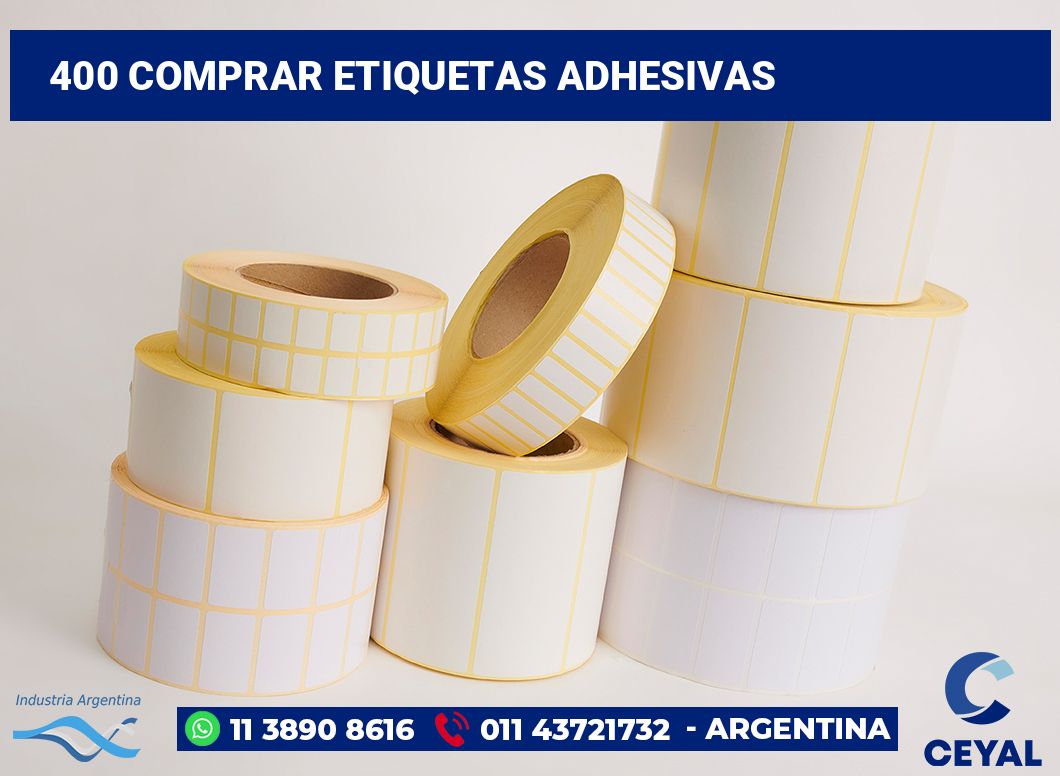 400 Comprar etiquetas adhesivas
