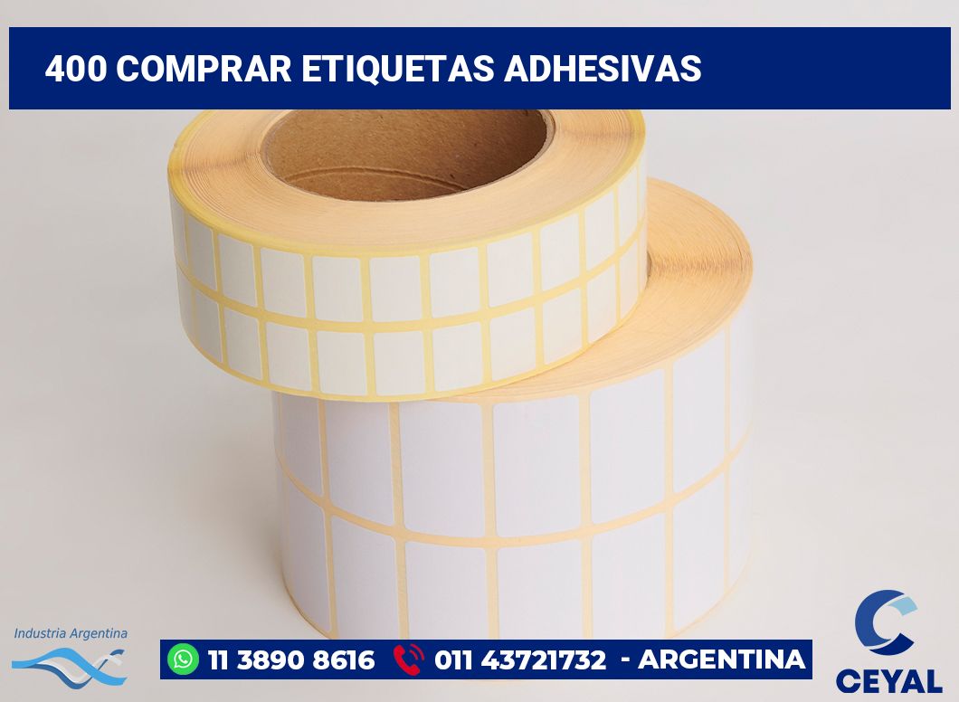 400 Comprar etiquetas adhesivas