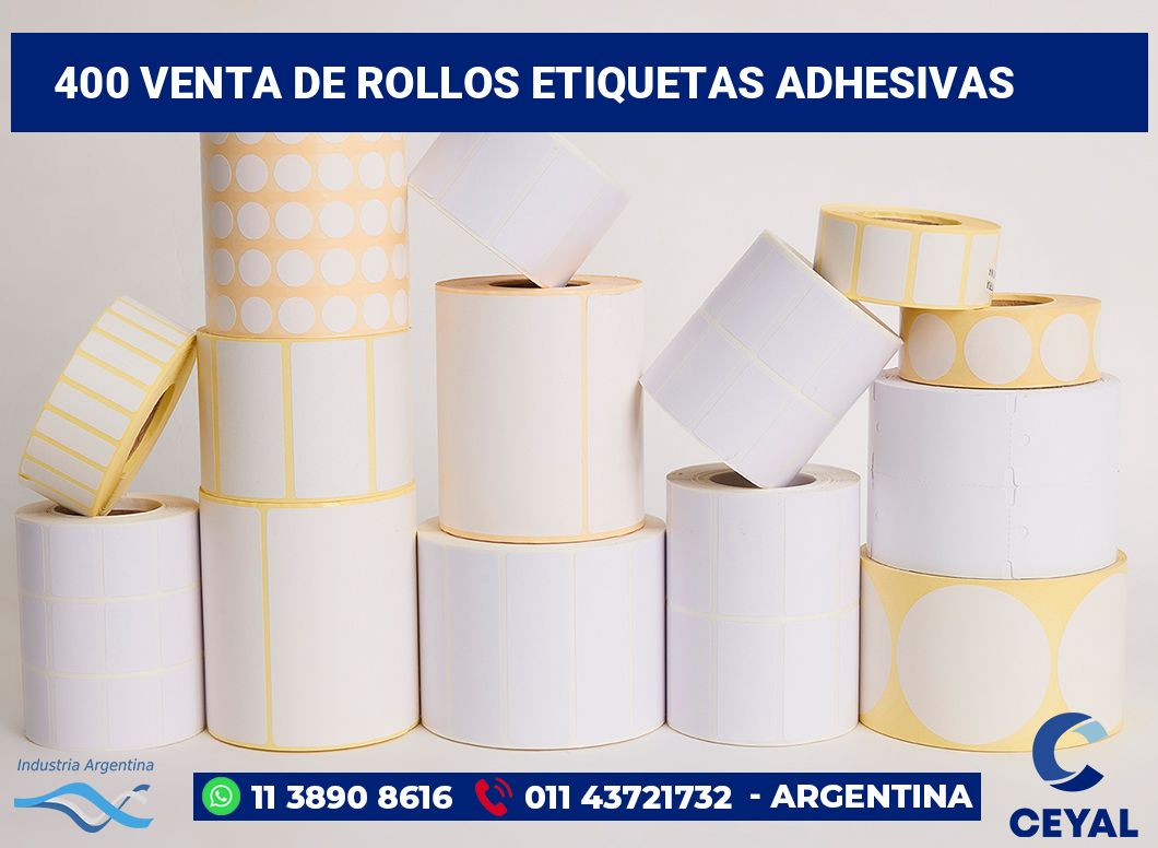400 Venta de rollos etiquetas adhesivas