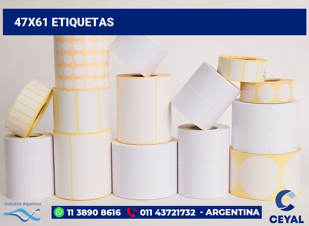 47x61 Etiquetas