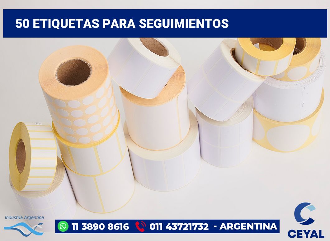 50 Etiquetas para seguimientos