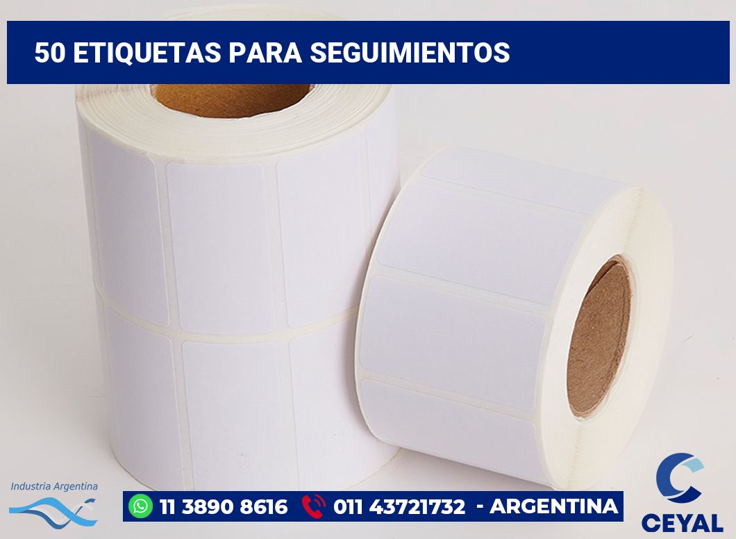 50 Etiquetas para seguimientos