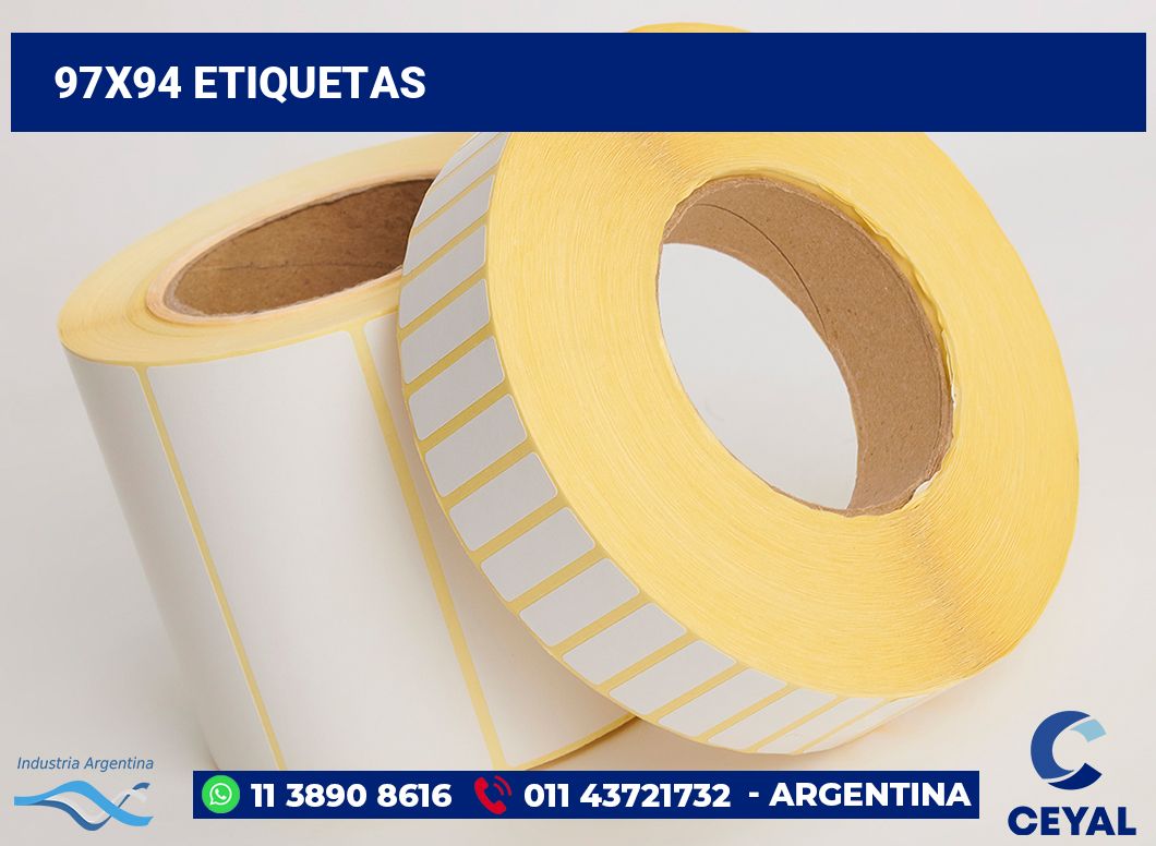 97x94 Etiquetas
