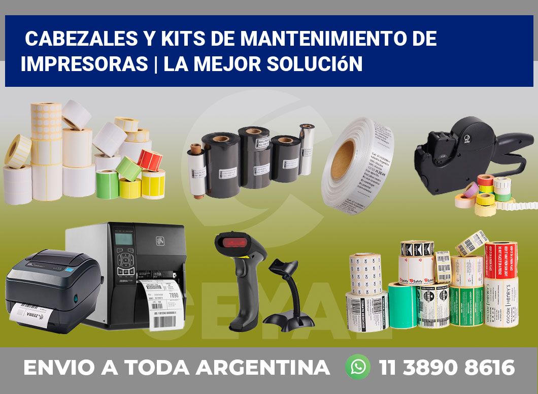 Cabezales y kits de mantenimiento de impresoras | La mejor solución