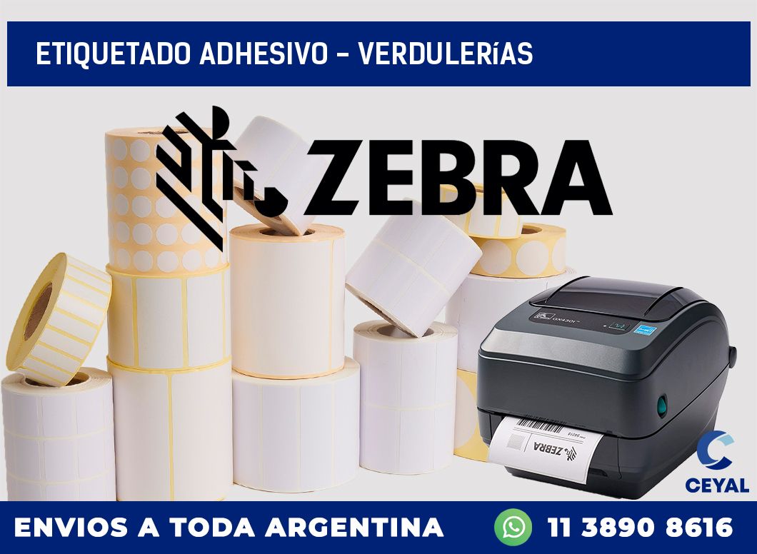 Etiquetado adhesivo – Verdulerías