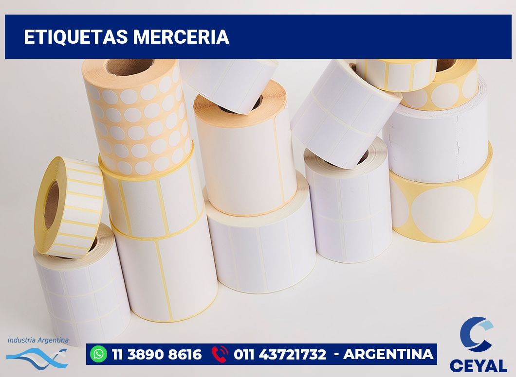 Etiquetas Merceria
