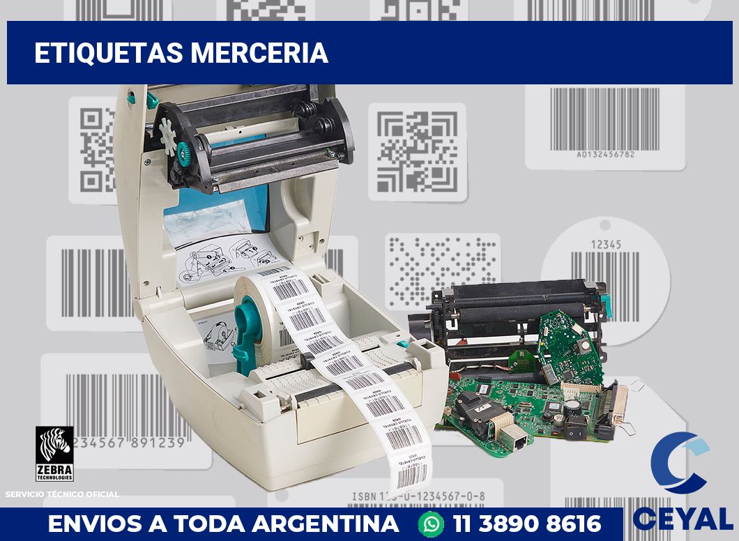 Etiquetas Merceria