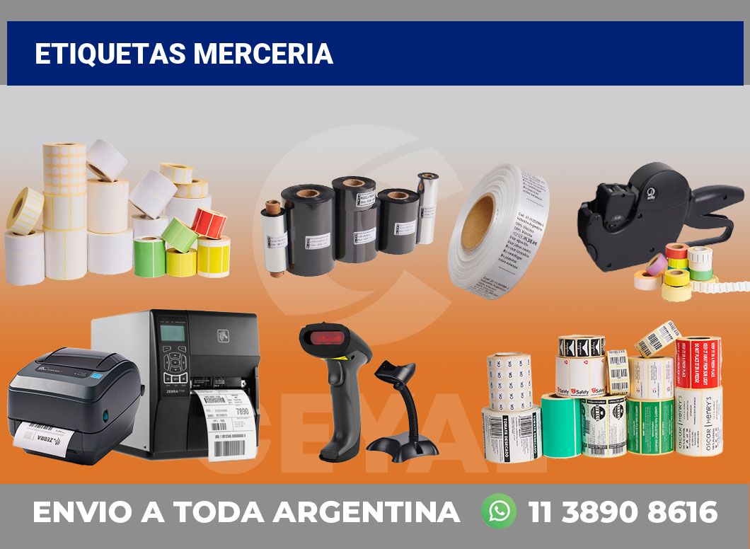 Etiquetas Merceria