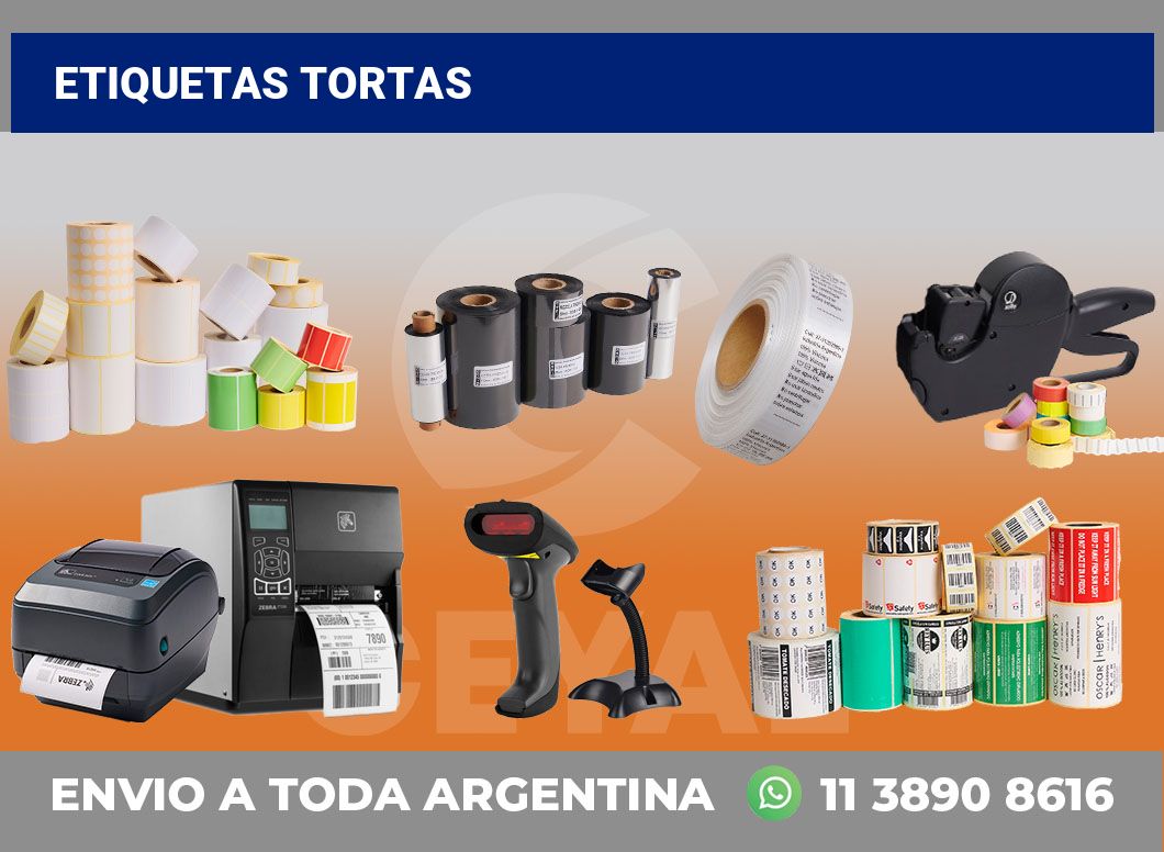 Etiquetas Tortas