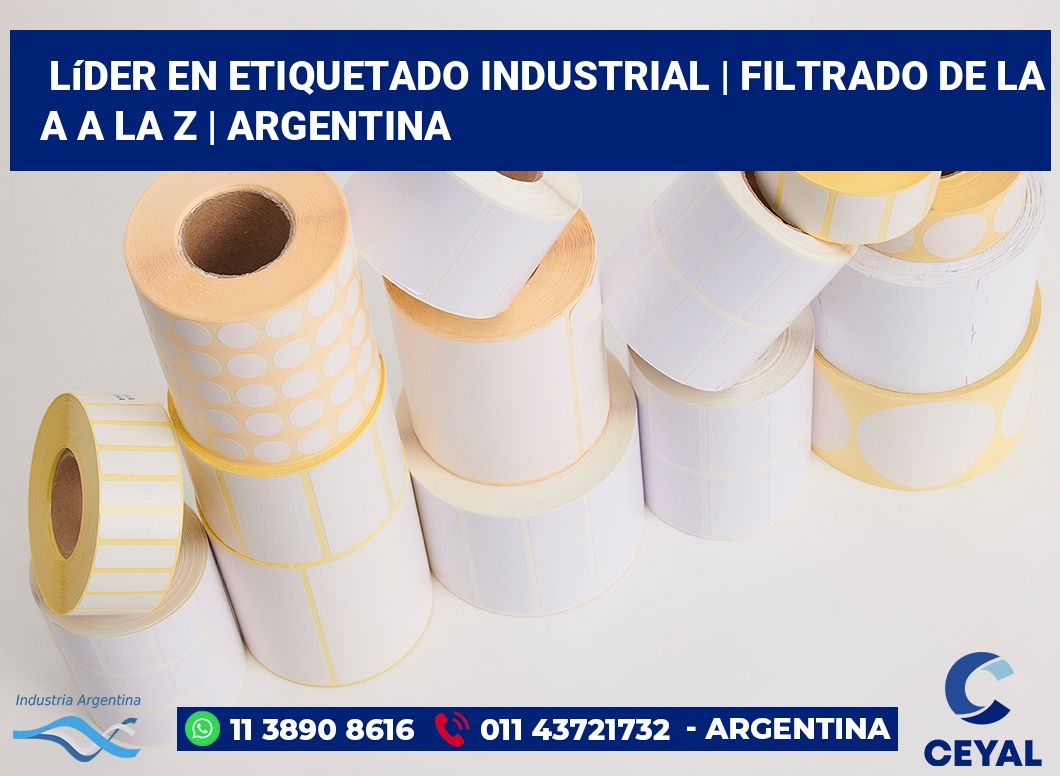 Líder en etiquetado industrial | Filtrado de la A a la Z | Argentina