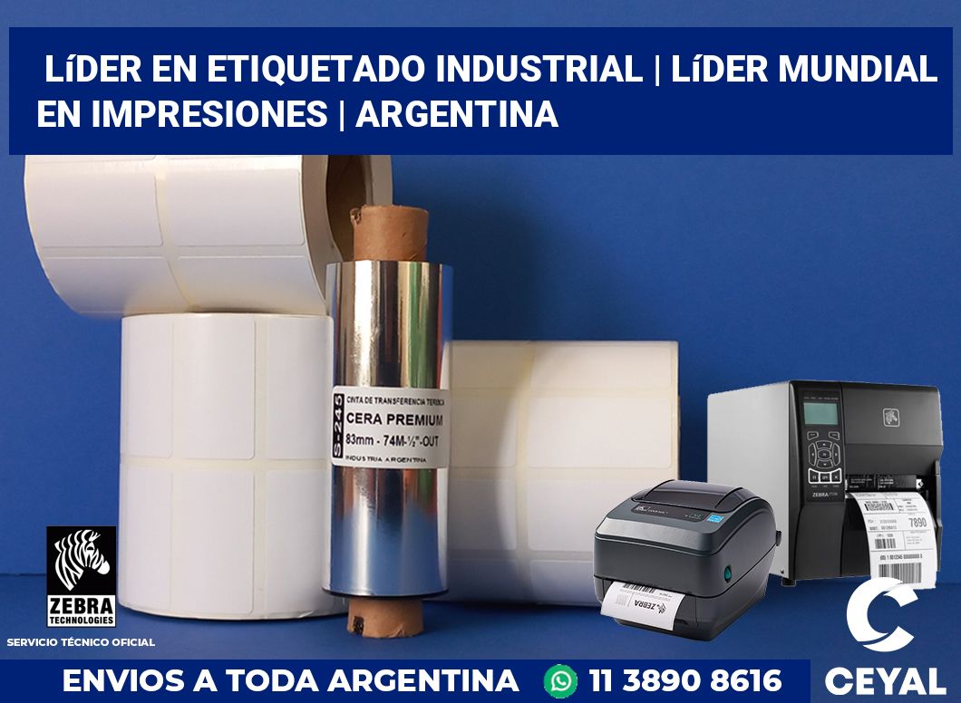 Líder en etiquetado industrial | Líder mundial en impresiones | Argentina