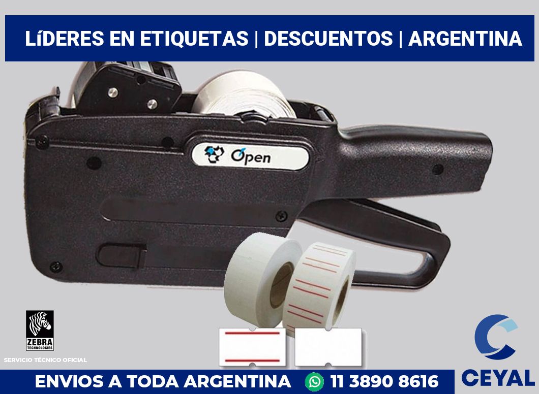 Líderes en etiquetas | Descuentos | Argentina
