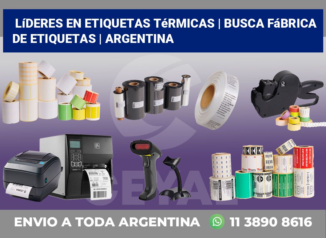 Líderes en etiquetas térmicas | Busca fábrica de etiquetas | Argentina