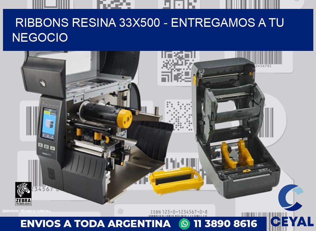 Ribbons resina 33x500 - entregamos a tu negocio