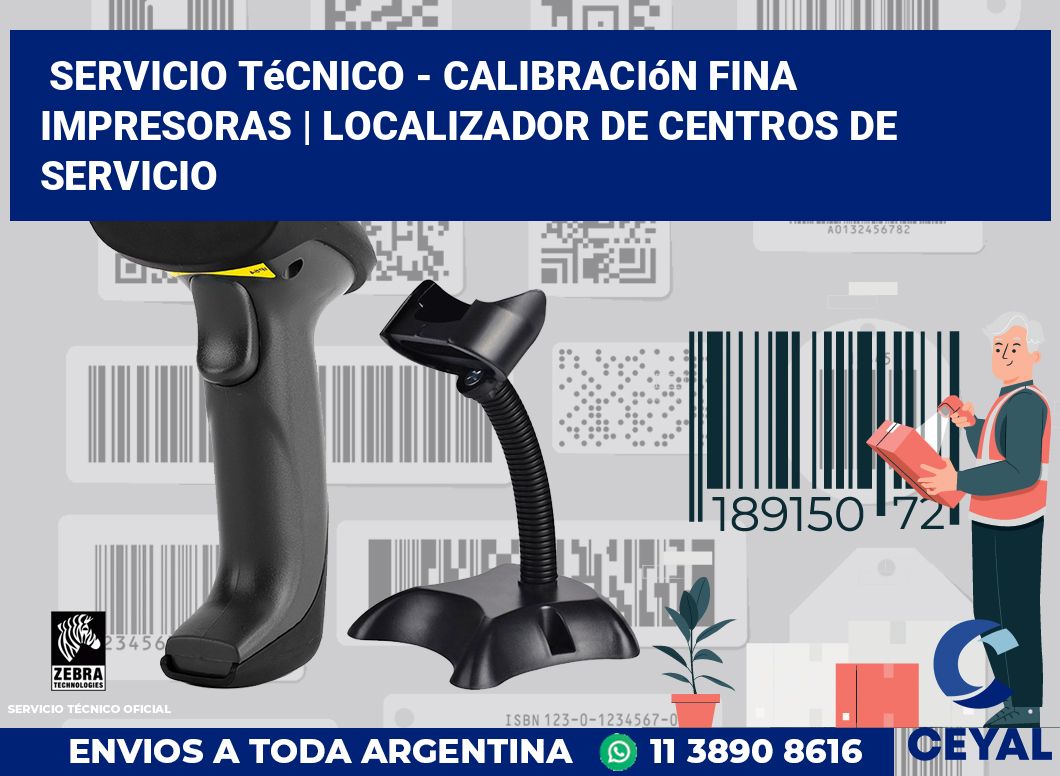 Servicio técnico - calibración fina impresoras | Localizador de centros de servicio
