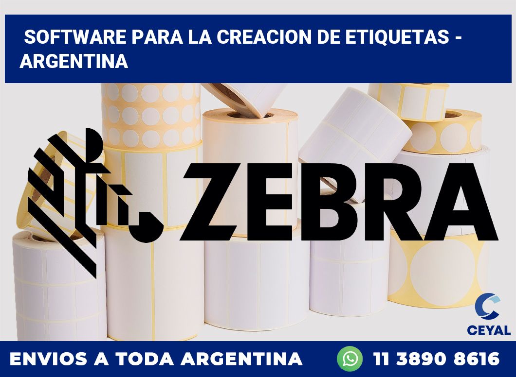 Software para la creacion de etiquetas – Argentina