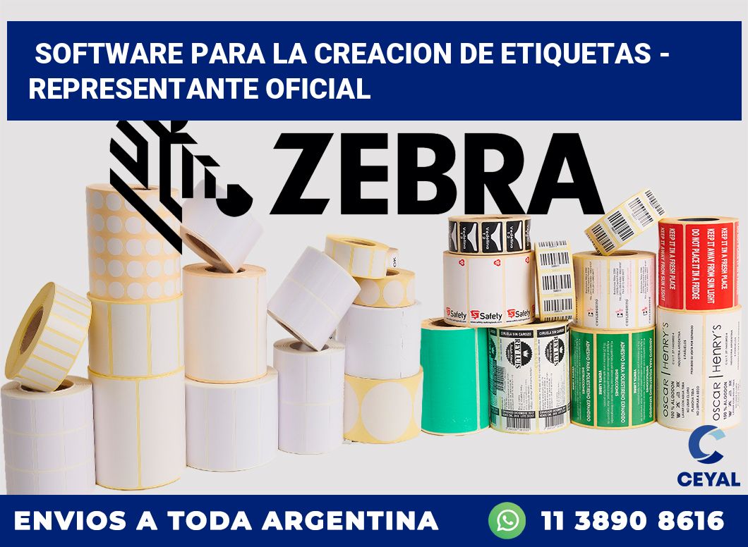 Software para la creacion de etiquetas – Representante oficial
