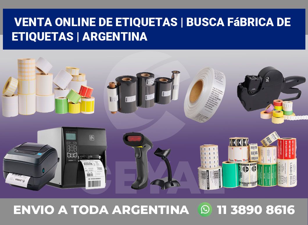 Venta online de etiquetas | Busca fábrica de etiquetas | Argentina
