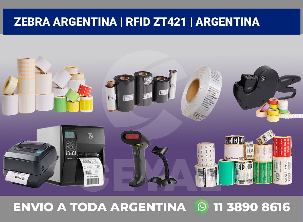 Zebra argentina | RFID ZT421 | Argentina