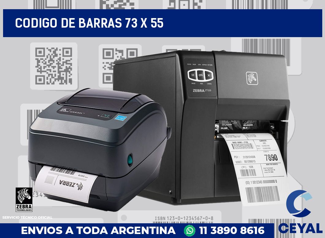 codigo de barras 73 x 55