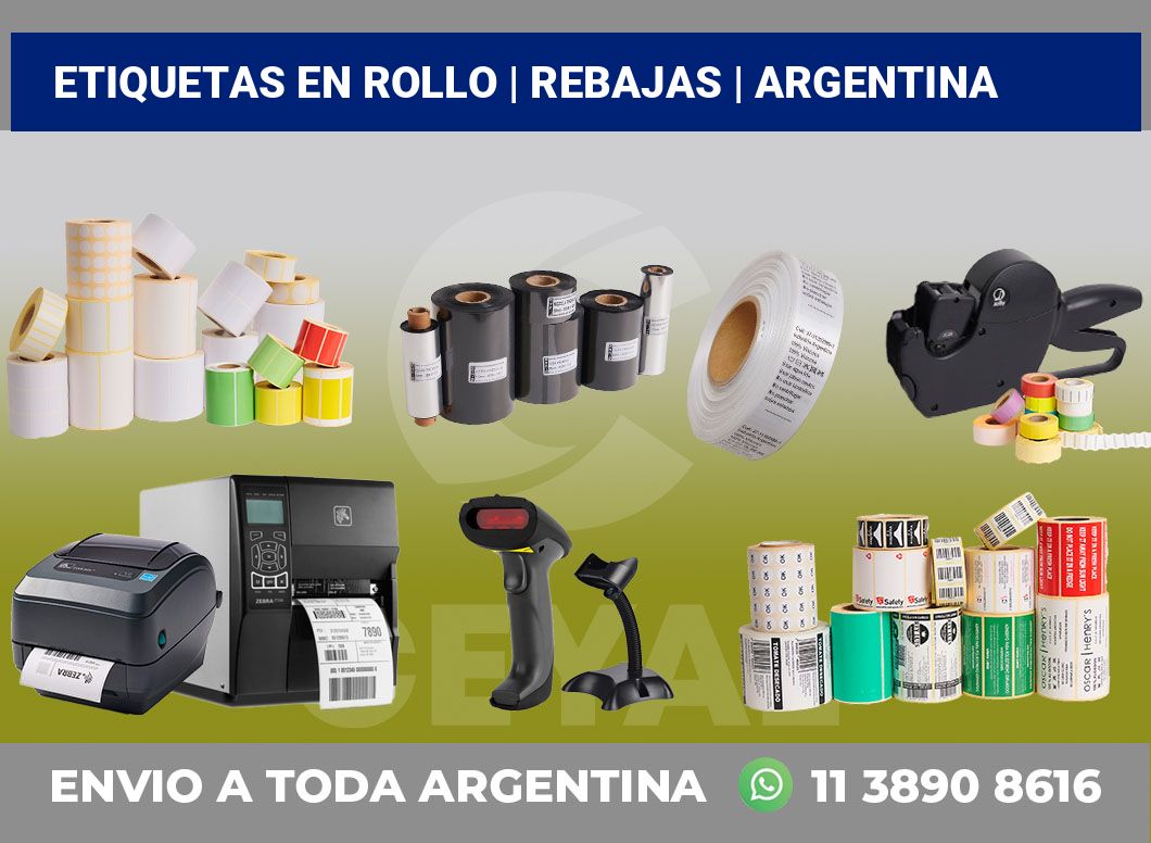 etiquetas en rollo | Rebajas | Argentina