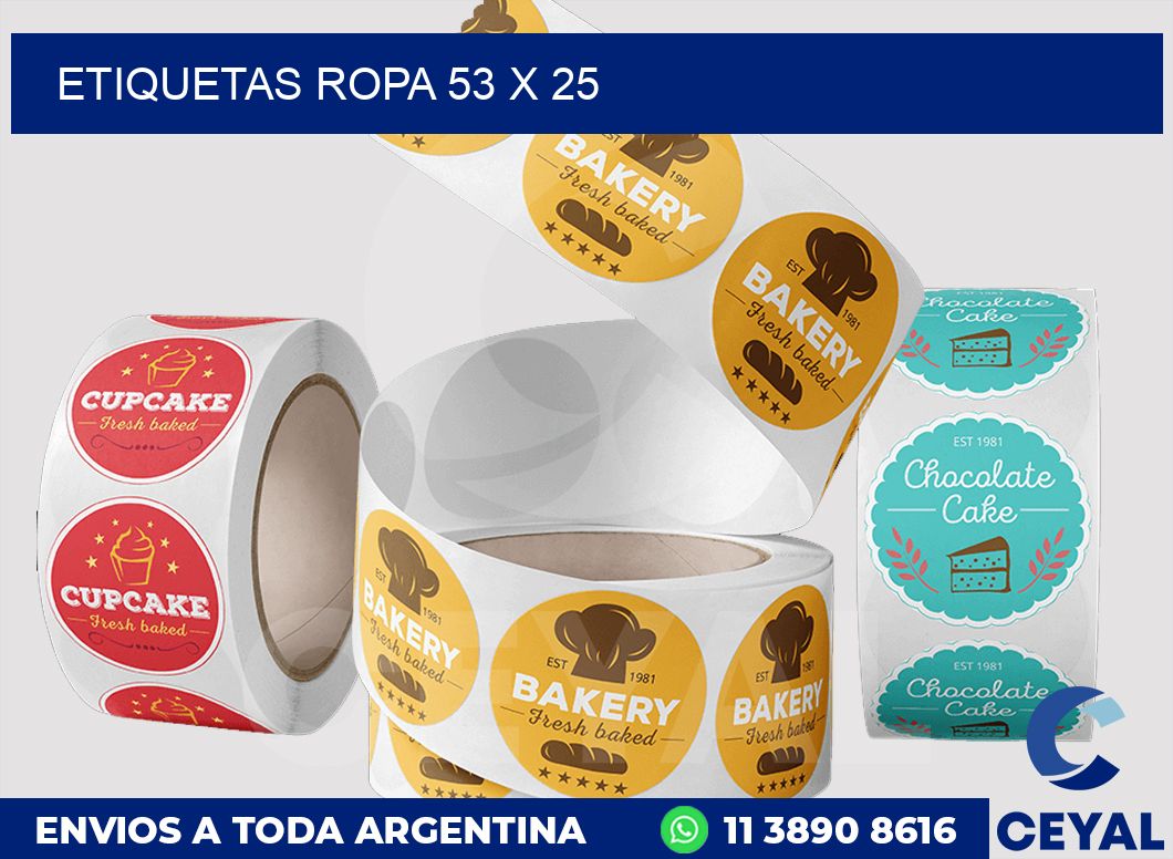 etiquetas ropa 53 x 25