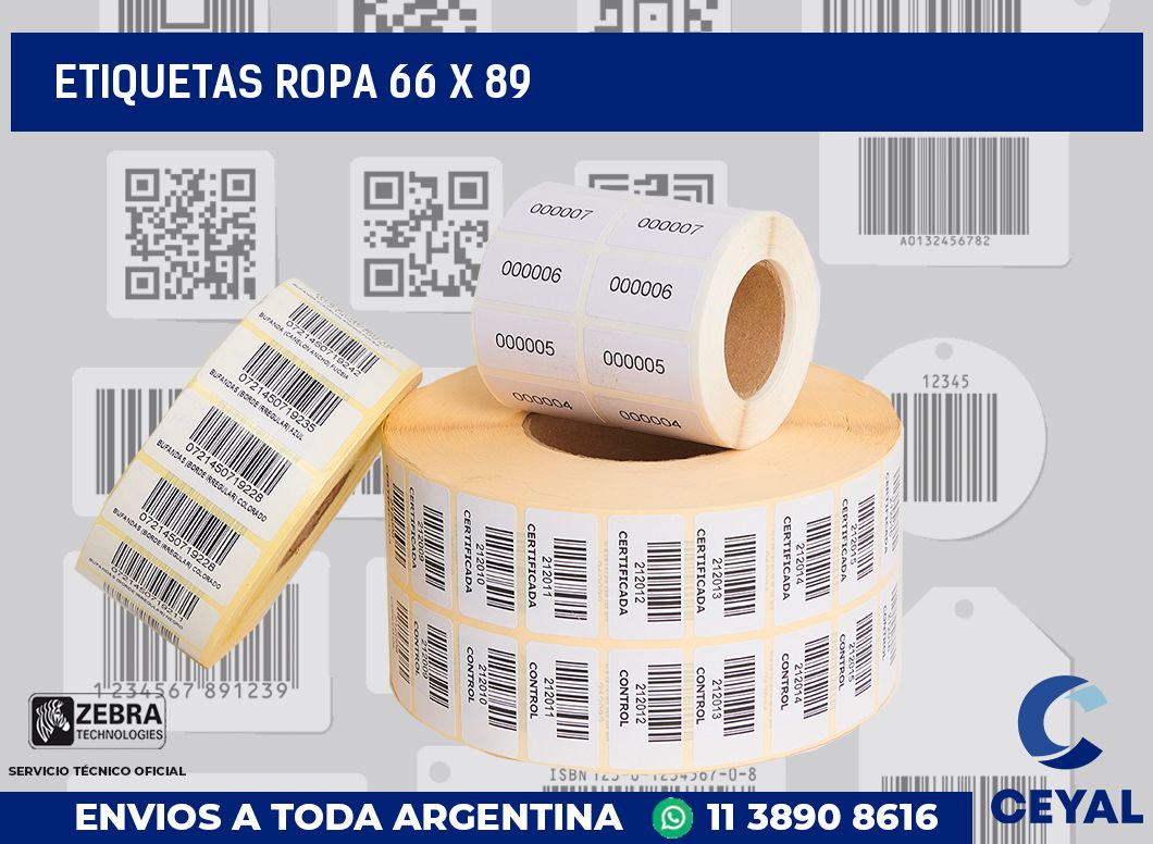 etiquetas ropa 66 x 89