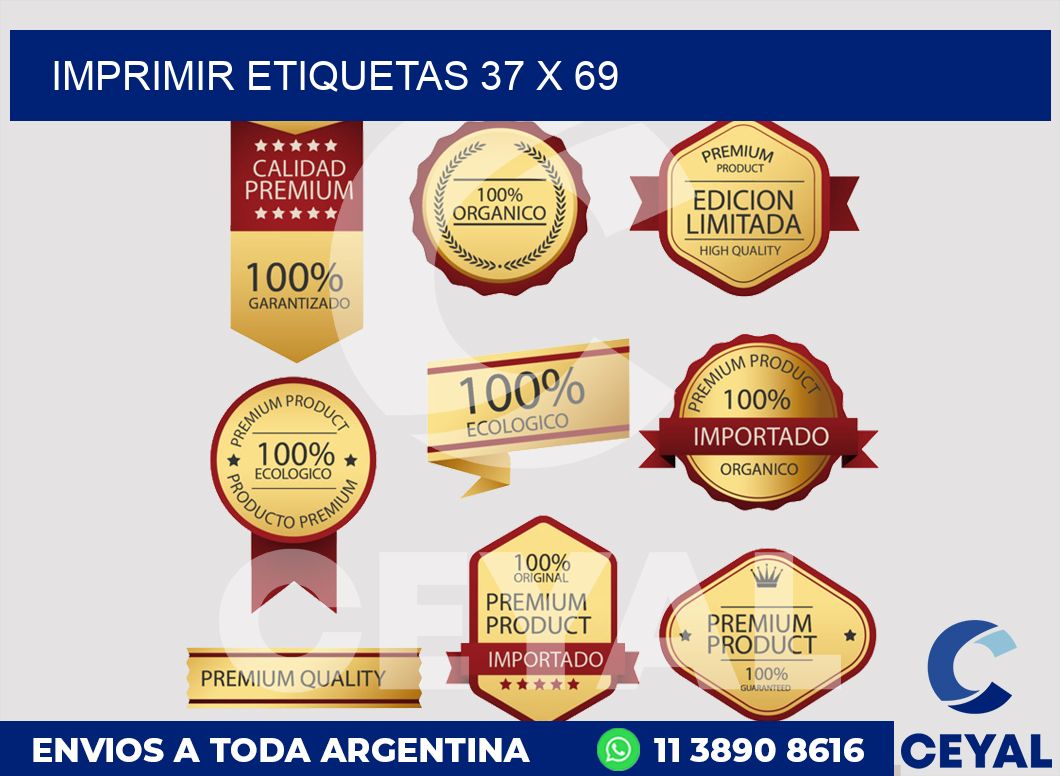 imprimir etiquetas 37 x 69