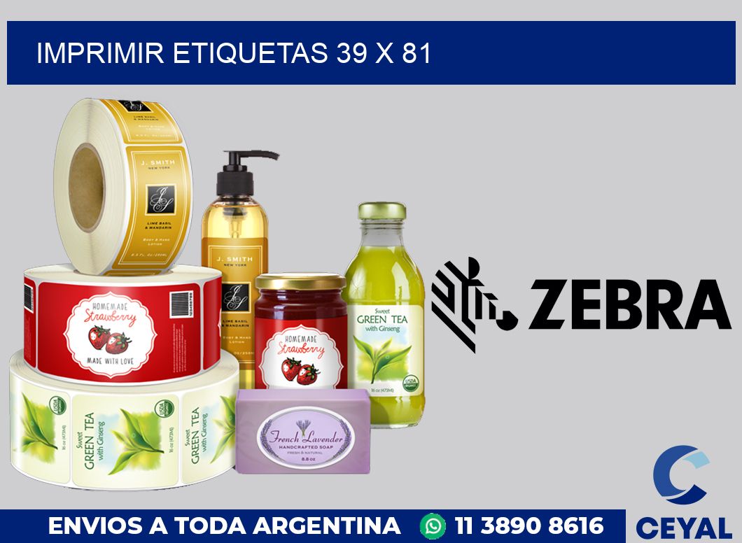 imprimir etiquetas 39 x 81