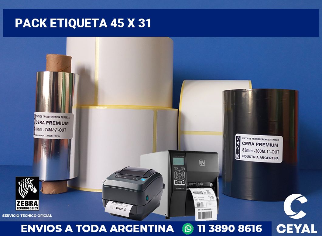 pack etiqueta 45 x 31