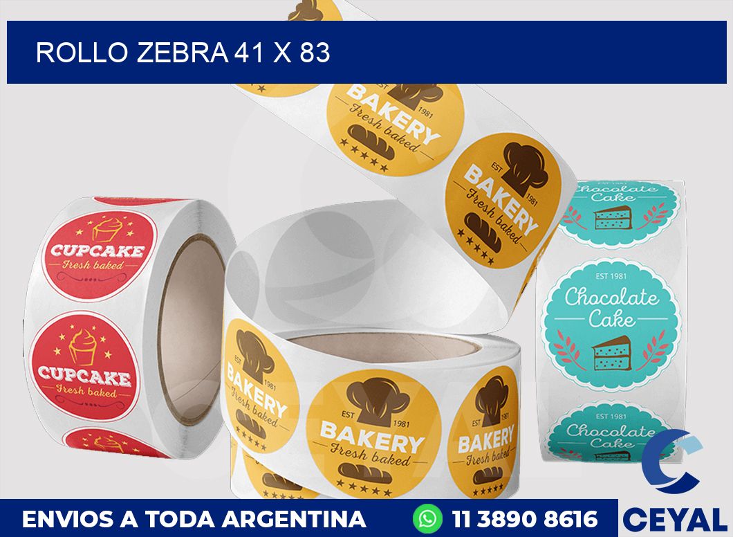 rollo zebra 41 x 83