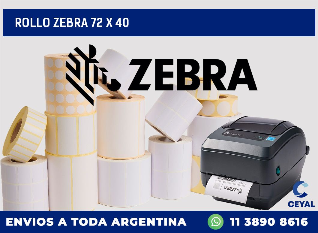 rollo zebra 72 x 40