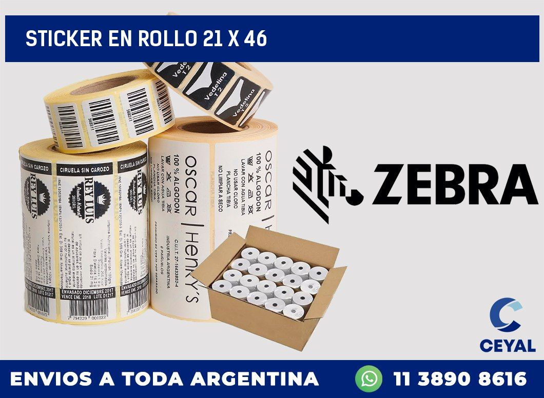 sticker en rollo 21 x 46