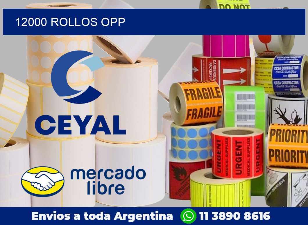 12000 Rollos OPP