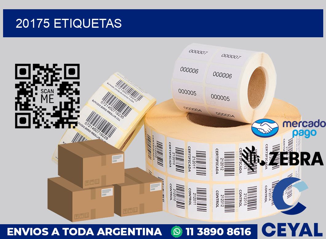 20175 etiquetas