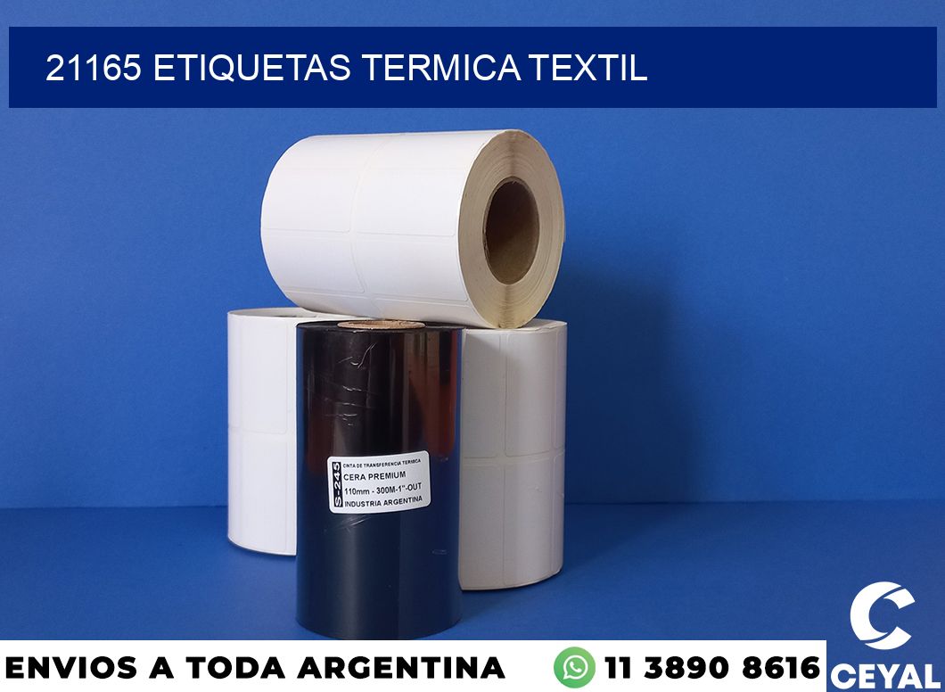 21165 etiquetas termica textil