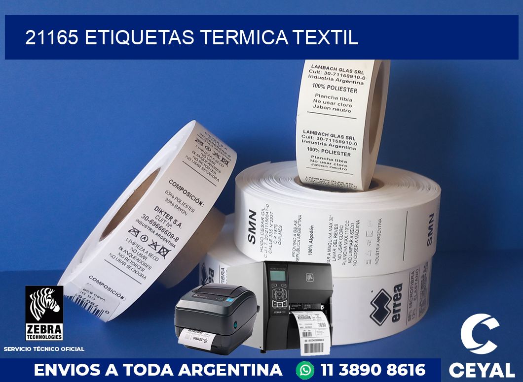 21165 etiquetas termica textil
