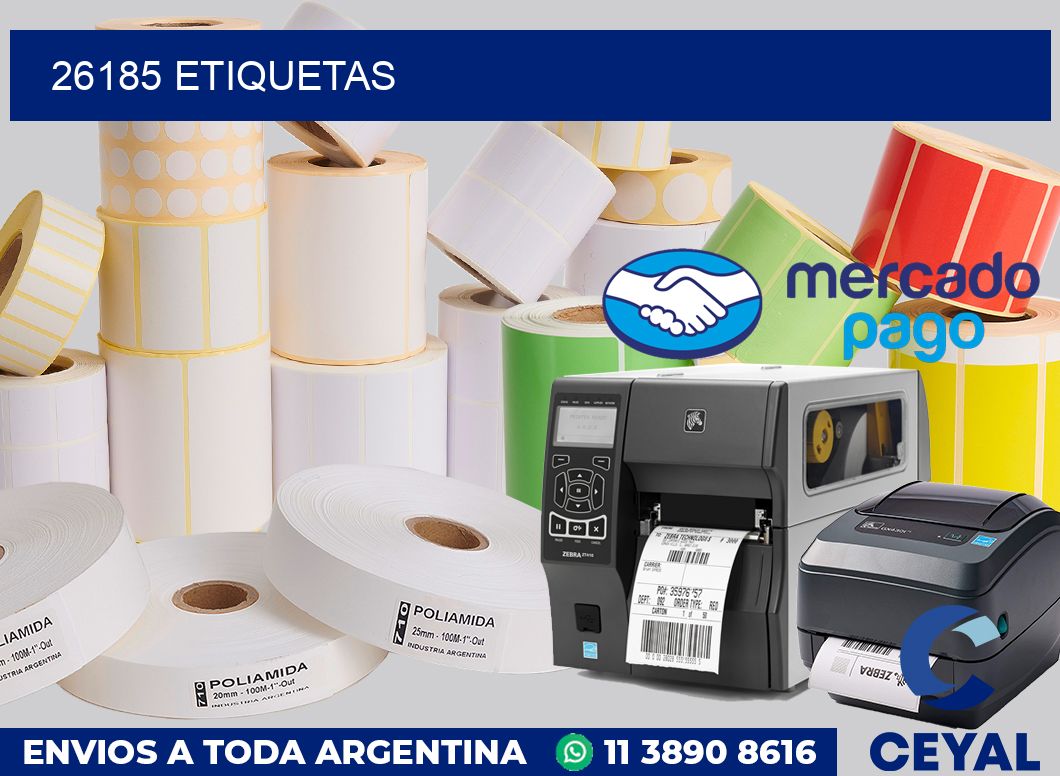 26185 etiquetas