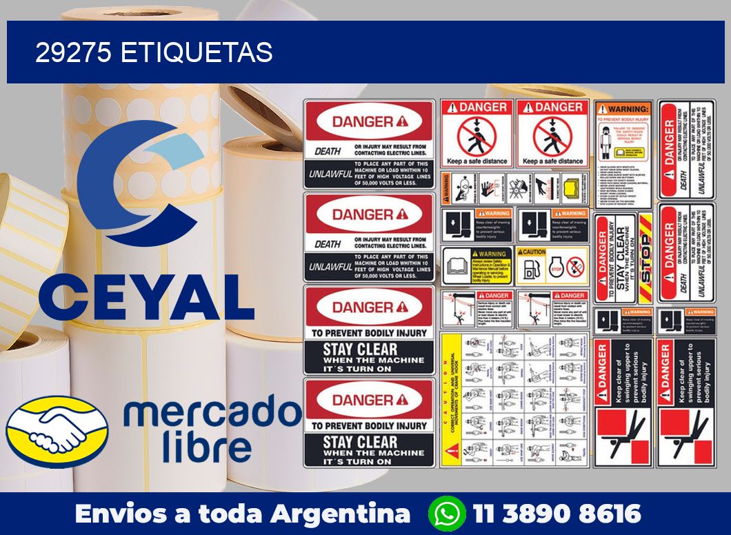 29275 etiquetas