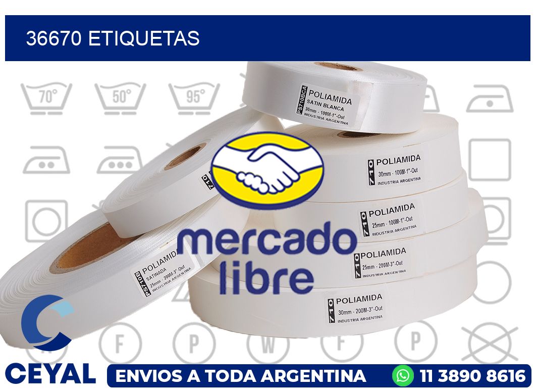 36670 etiquetas