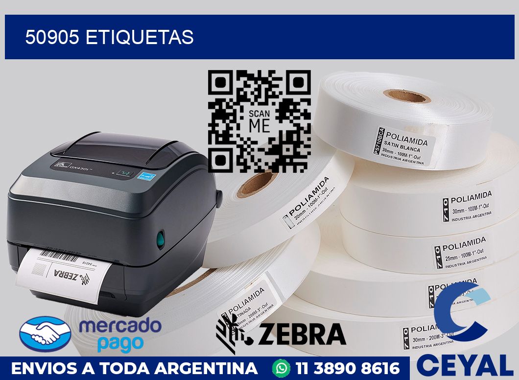 50905 etiquetas