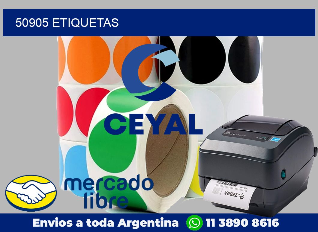 50905 etiquetas
